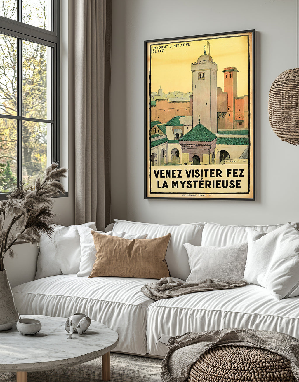 Kommt und besucht Fès, die geheimnisvolle Stadt, Vikar, 1930