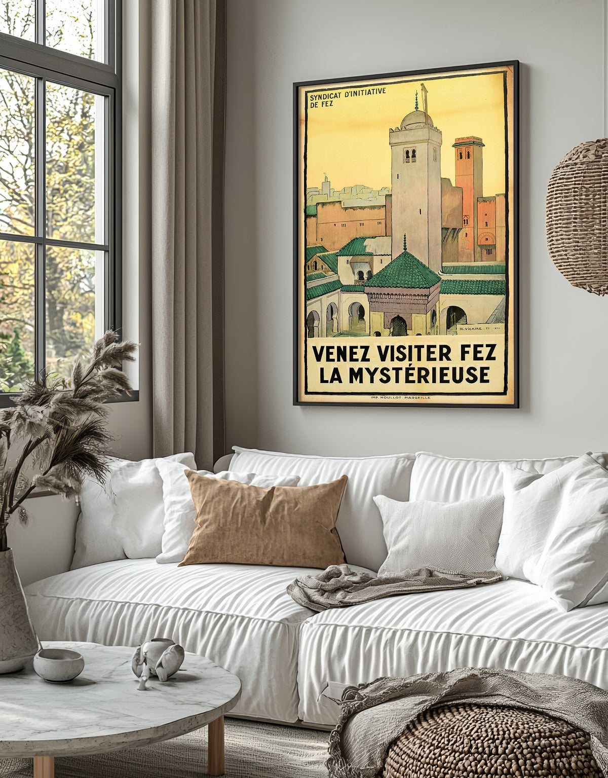 Kommt und besucht Fès, die geheimnisvolle Stadt, Vikar, 1930