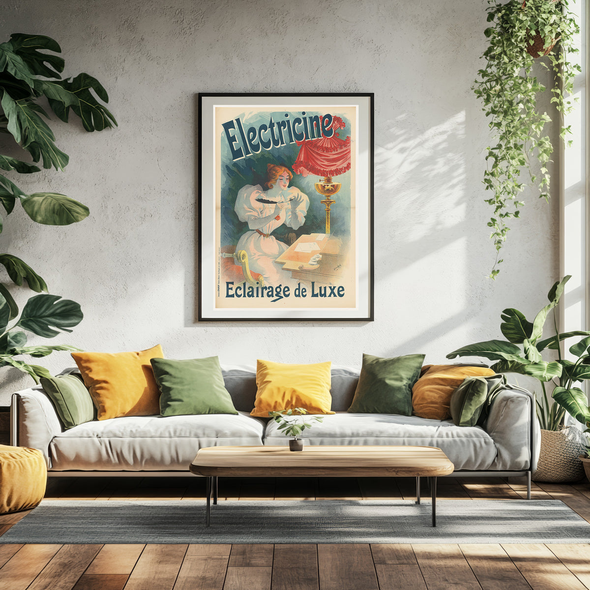 Electricine Éclairage de Luxe · 1895 by Lucien Baylac
