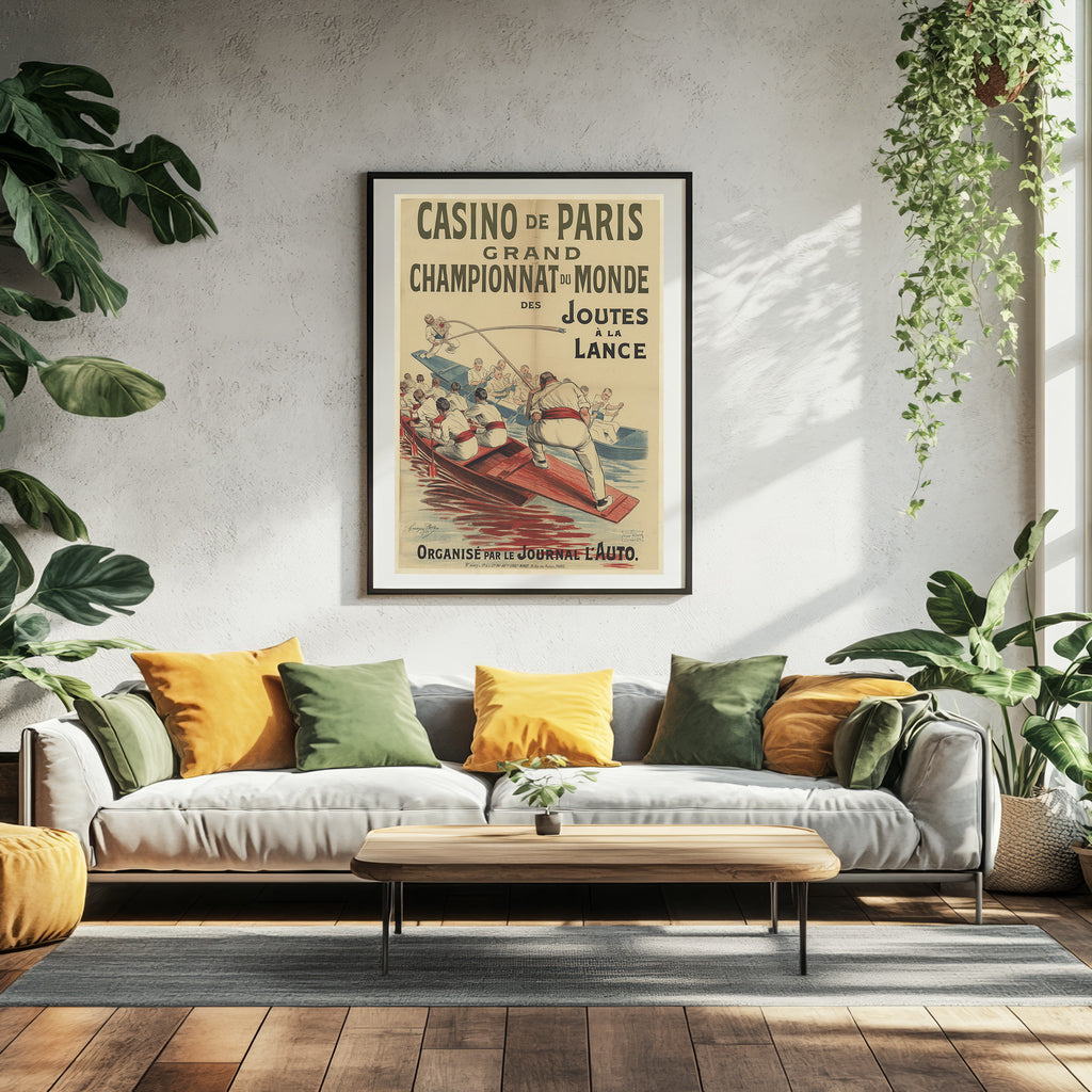 Casino de Paris · Water Jousting Championship · 1904 · Georges Redon