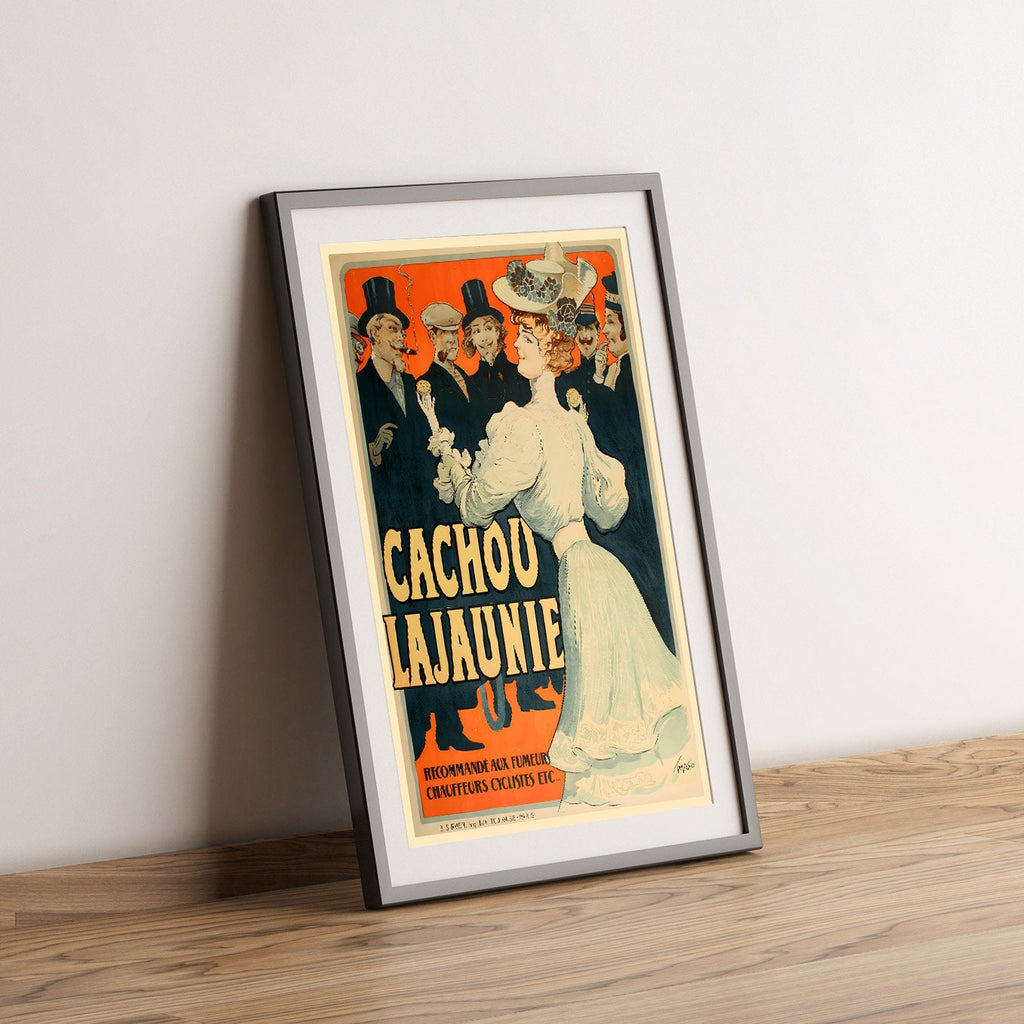 Hi-Res Print - DIN A4, DIN A3...50x75 cm... "Cachou Lajaunie" Francisco Tamagno - Frankreich Küchenposter