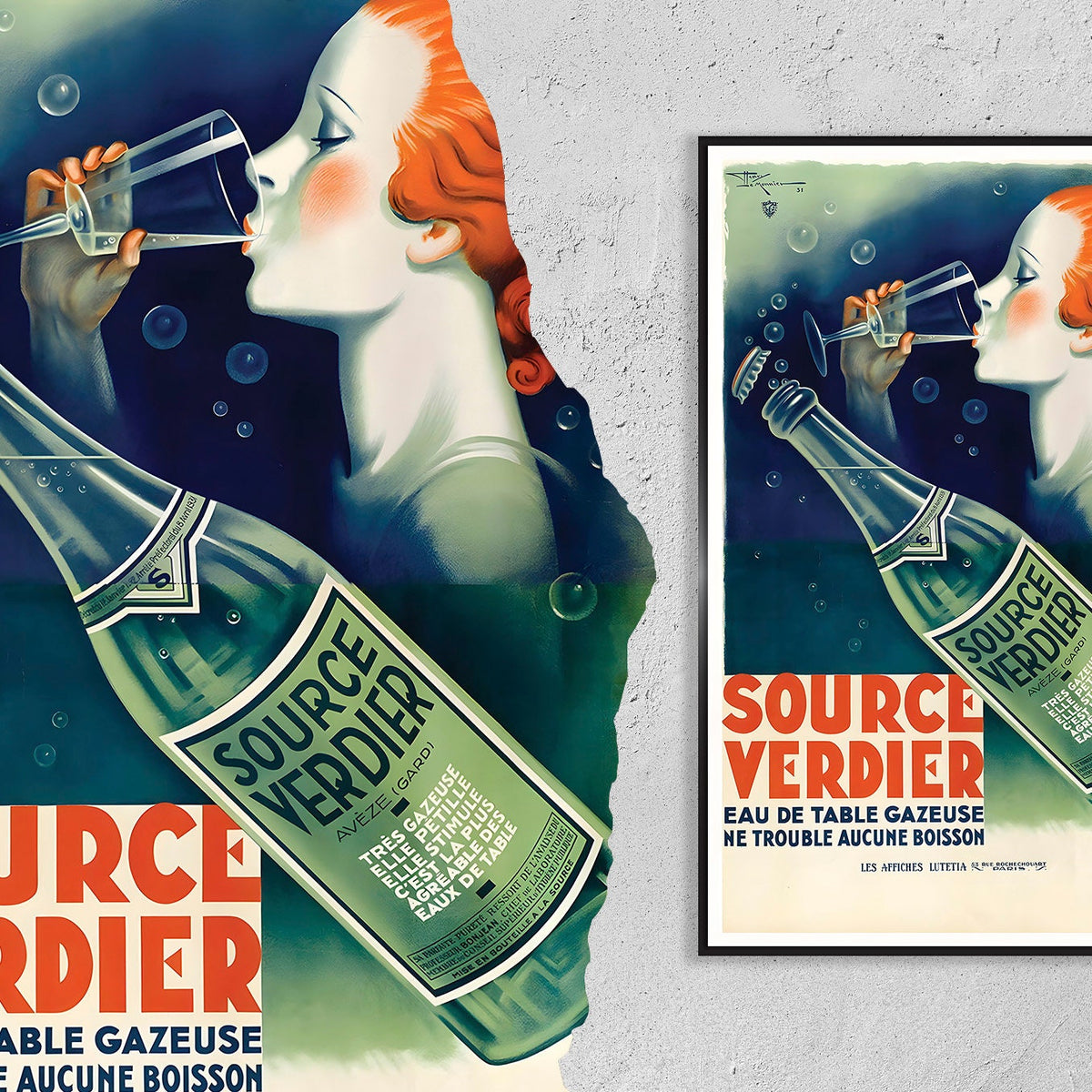 Source Verdier · Eau De Table Gazeuse