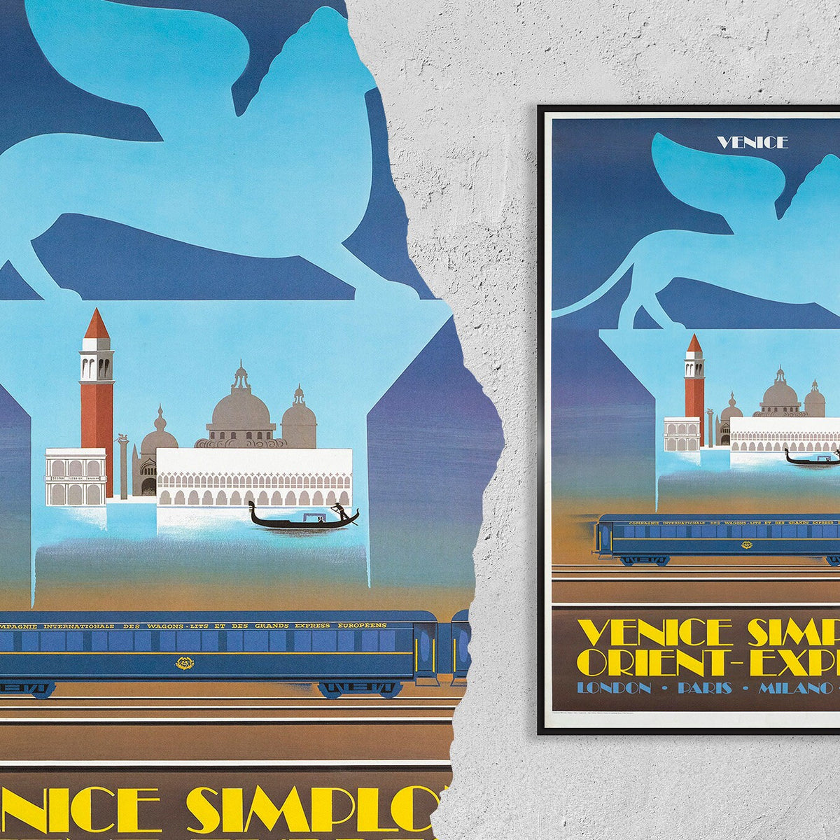 Venice Simplon · Orient-Express · London · Paris · Mailand · 1981