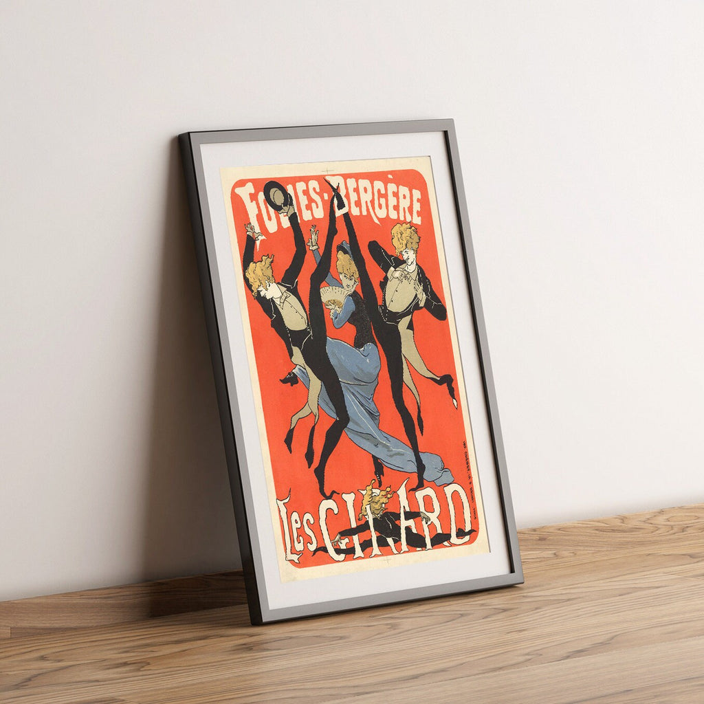 Hochauflösender Druck – A4, A3... 50x75 cm... „Les Girard“ – Werbeplakat Frankreich