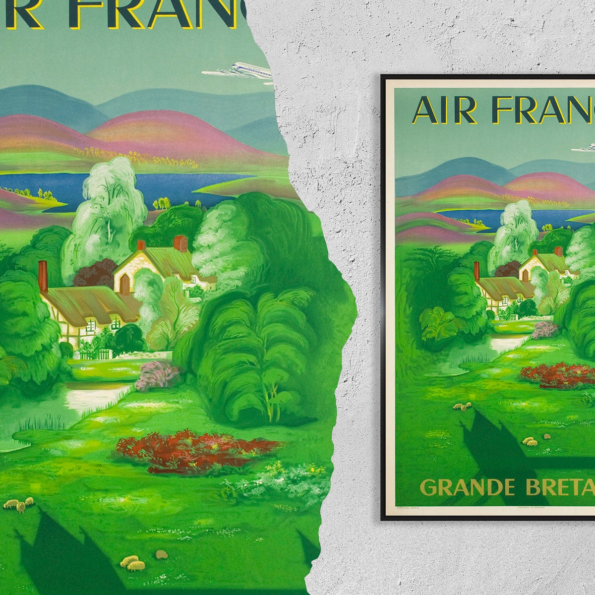 Air France · Grande Bretagne · Lucien Boucher · 1951