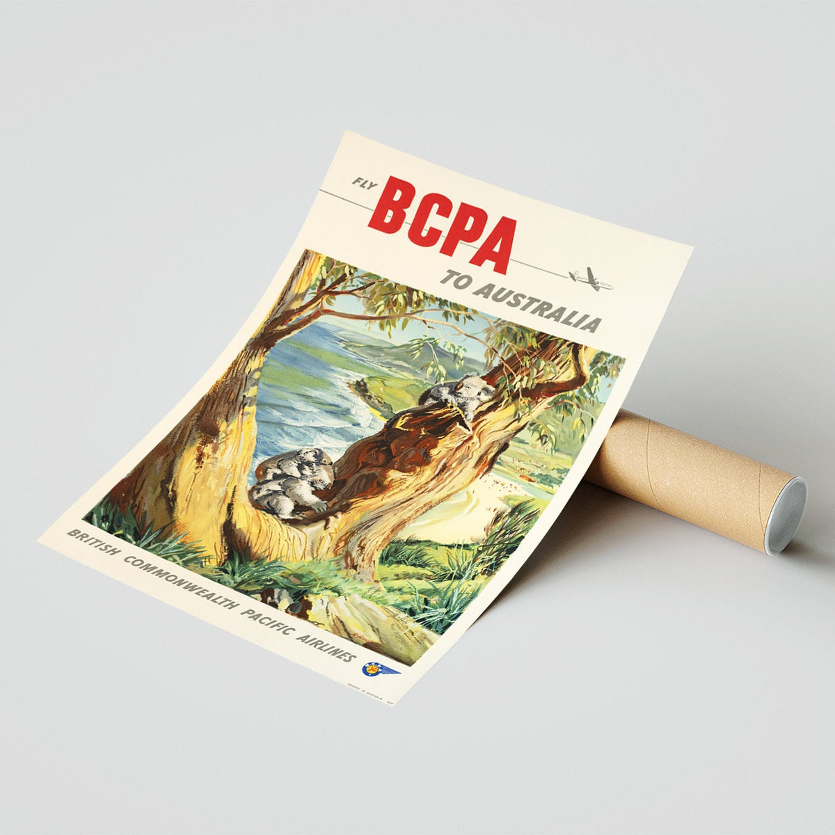 Fly to Australia · British Commonwealth · Pacific Airlines · Keitz Howland · 1951