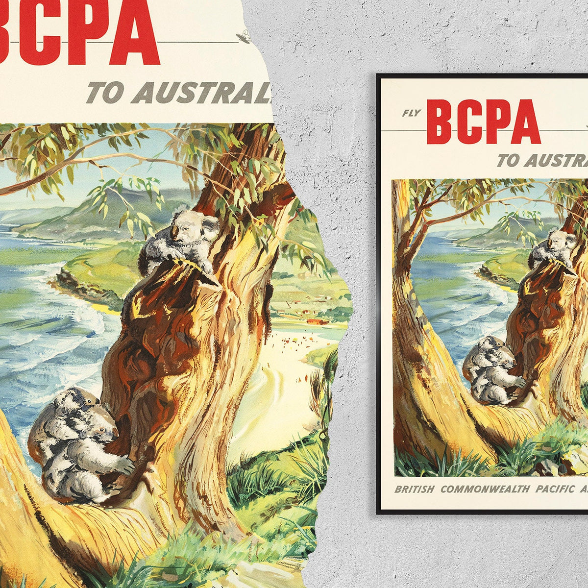 Fly to Australia · British Commonwealth · Pacific Airlines · Keitz Howland · 1951