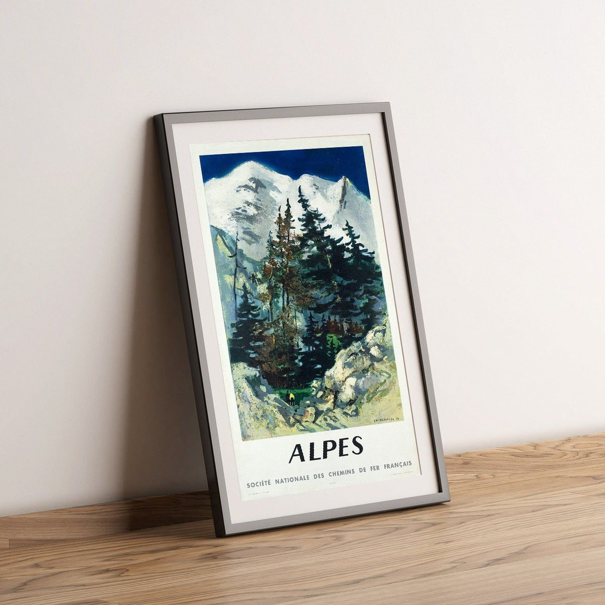 Mont-Blanc Savoy · Alpes · Société Nationale des Chemins de Fer Français, 1962