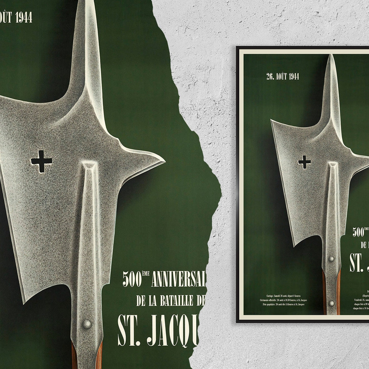 500 Anniversaire de la Bataille de St. Jacques · Military Basel Switzerland · 1944