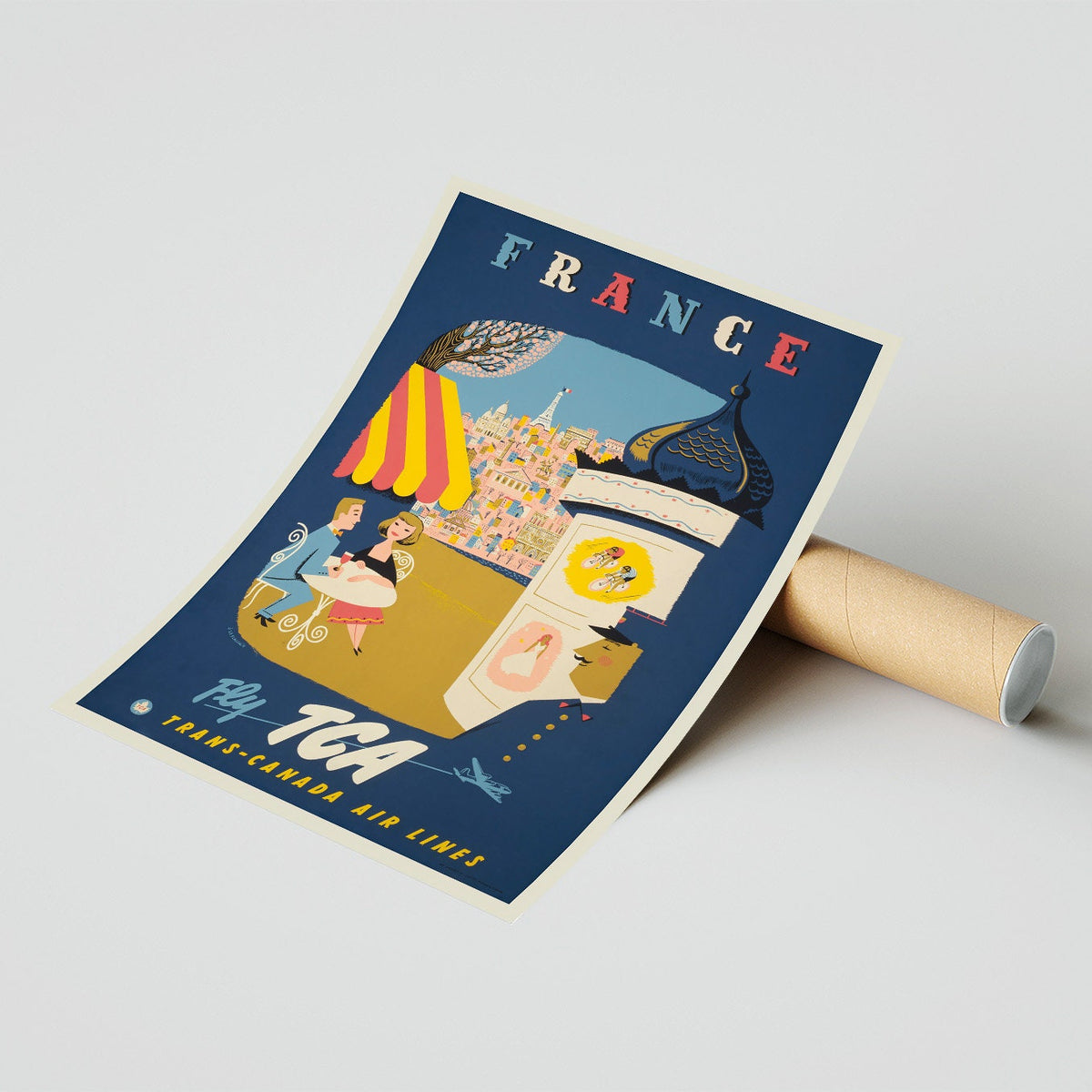 Fly TCA · Trans-Canada Air Line · Visit France
