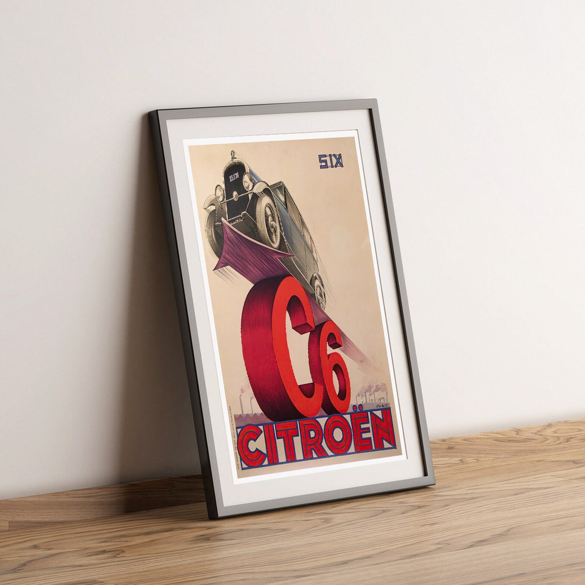 Vintage Fine Art Poster - A4, A1...20x30 Zoll... Citroën Autos - Vintage Werbedruck