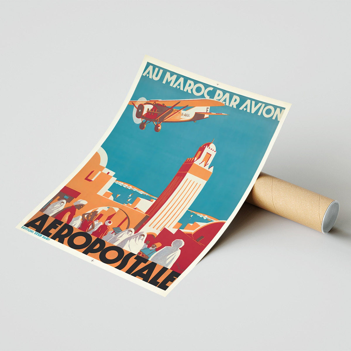 Aéropostale · Au Maroc Par Avion