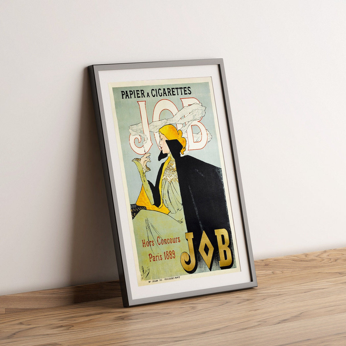 "Job" Papier A Cigarettes · Hors Concours · Toulouse Paris · 1889