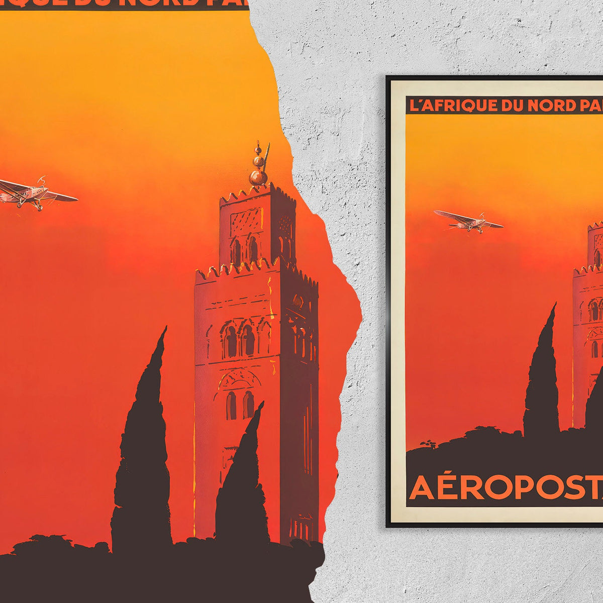 Aeropostale · Afrique Du Nord Par Avion · Europa Africa · America