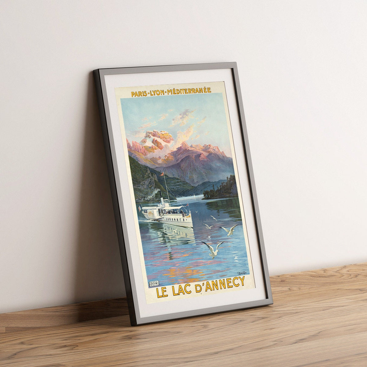 Le Lac d'Annecy · Fly PLM · Frédéric Hugo D'Alesi · 1905