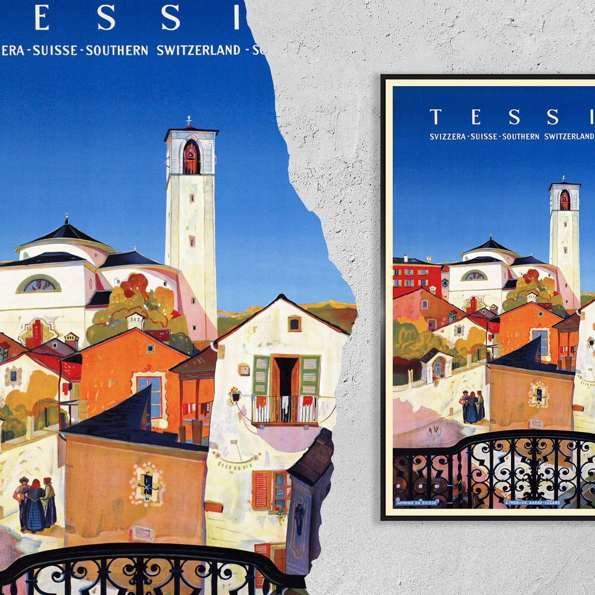 Tessin, Svizzera Southern Switzerland · 2. Auflage von 4 · 1952