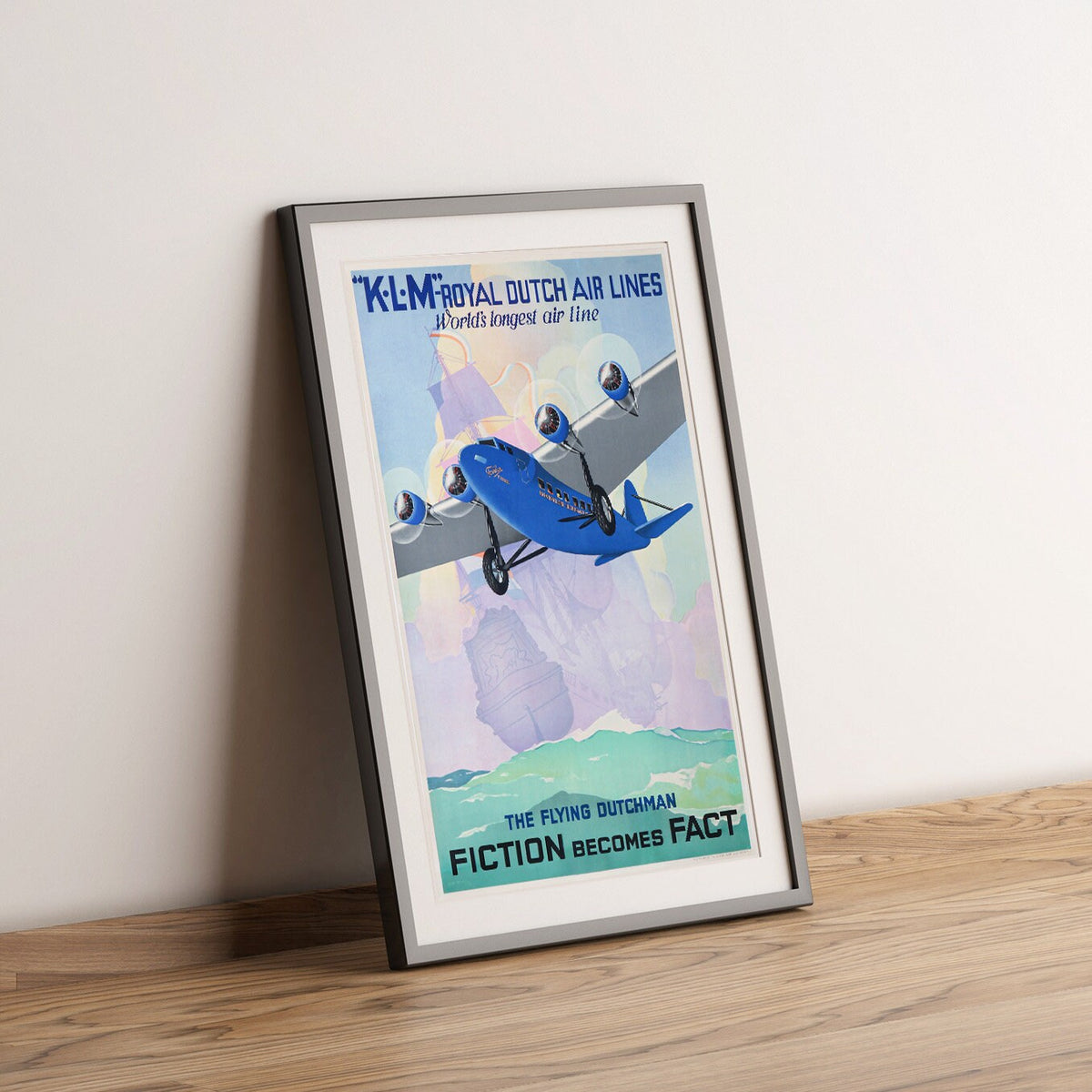 Fly K.L.M. Royal Dutch Air Line · The Flying Dutchman · 1919