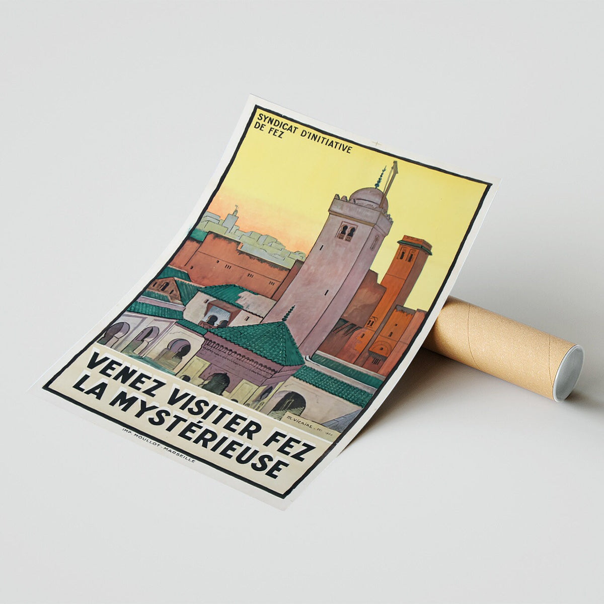 Kommt und besucht Fès, die geheimnisvolle Stadt, Vikar, 1930