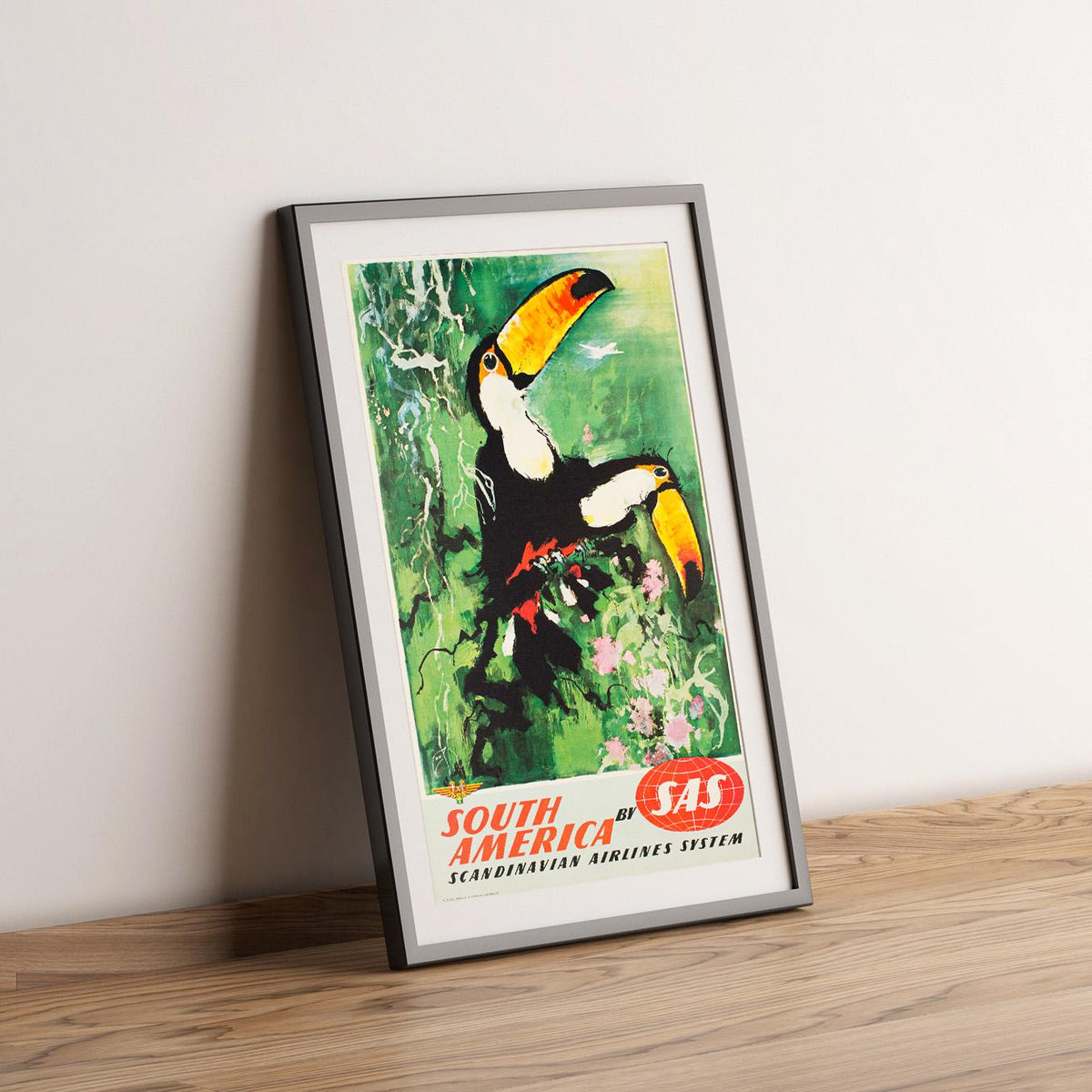 Fly SAS · Scandinavian Airline · Toucan · Nielsen · 1958