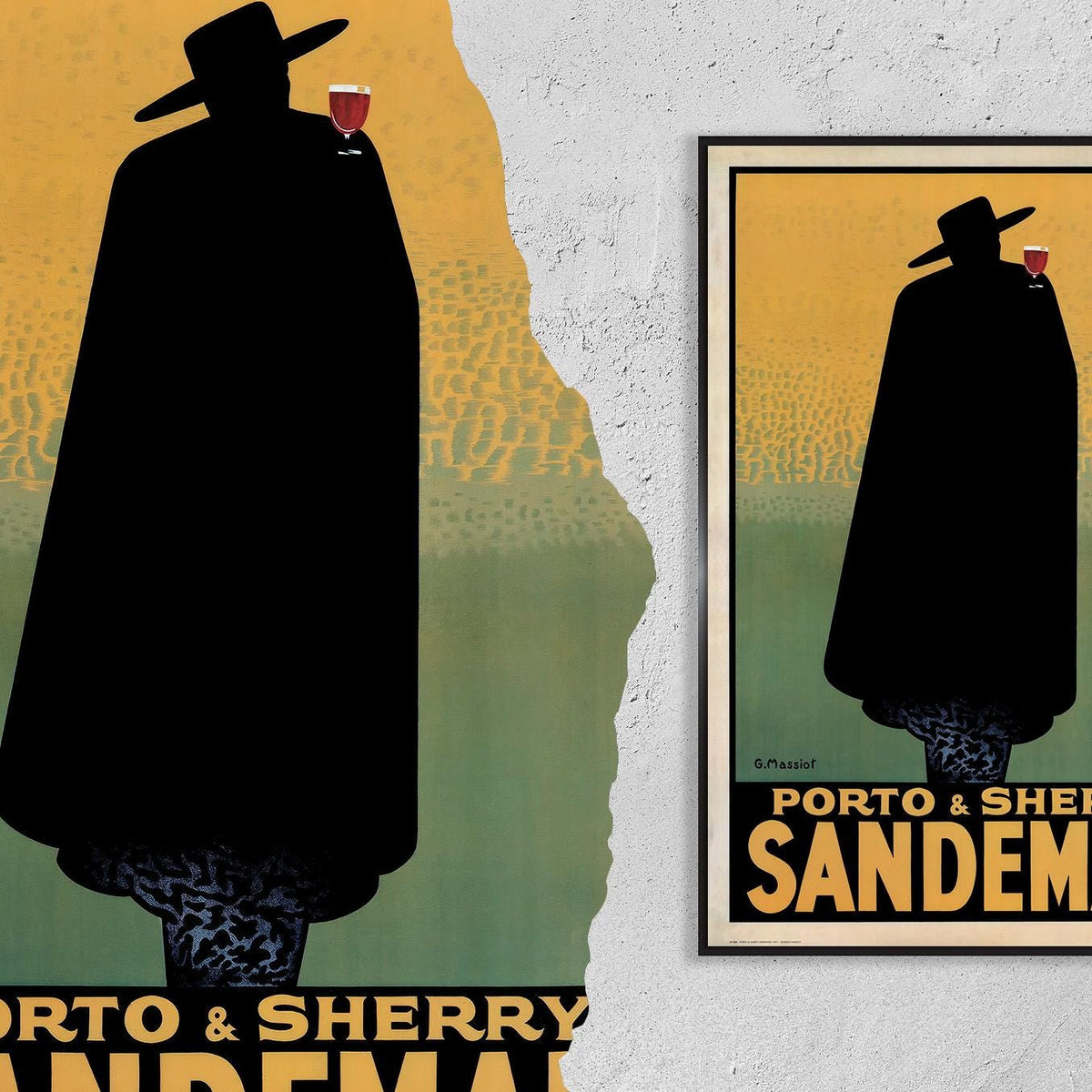 Porto and Sherry Sandeman · 1931 · Georges Massiot