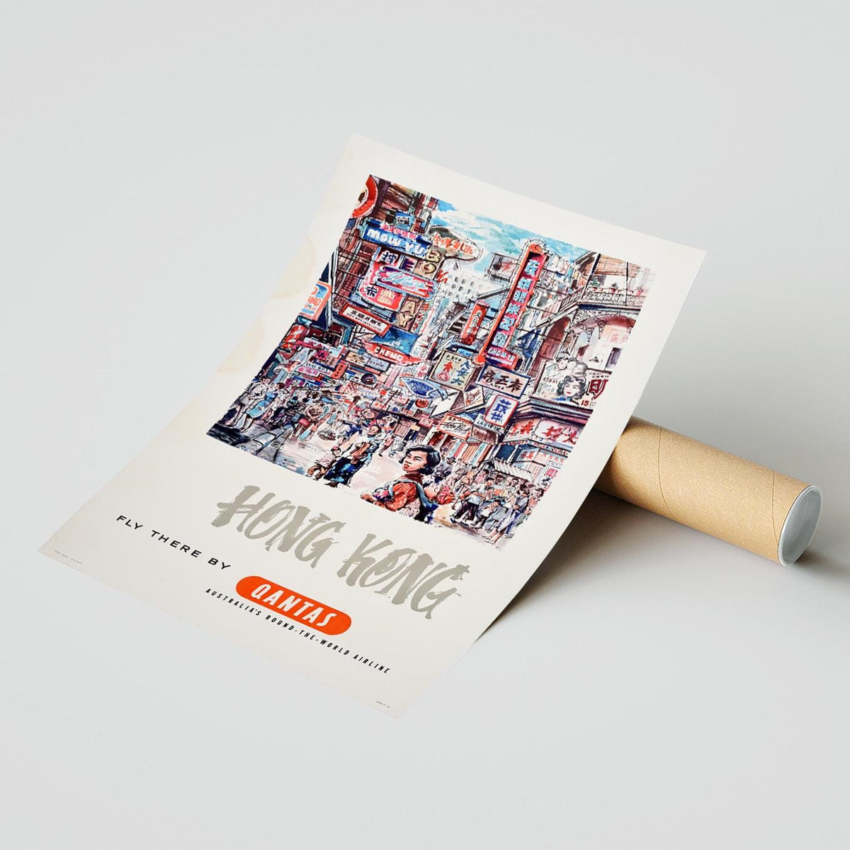 Hong Kong · Qantas · Harry Rogers