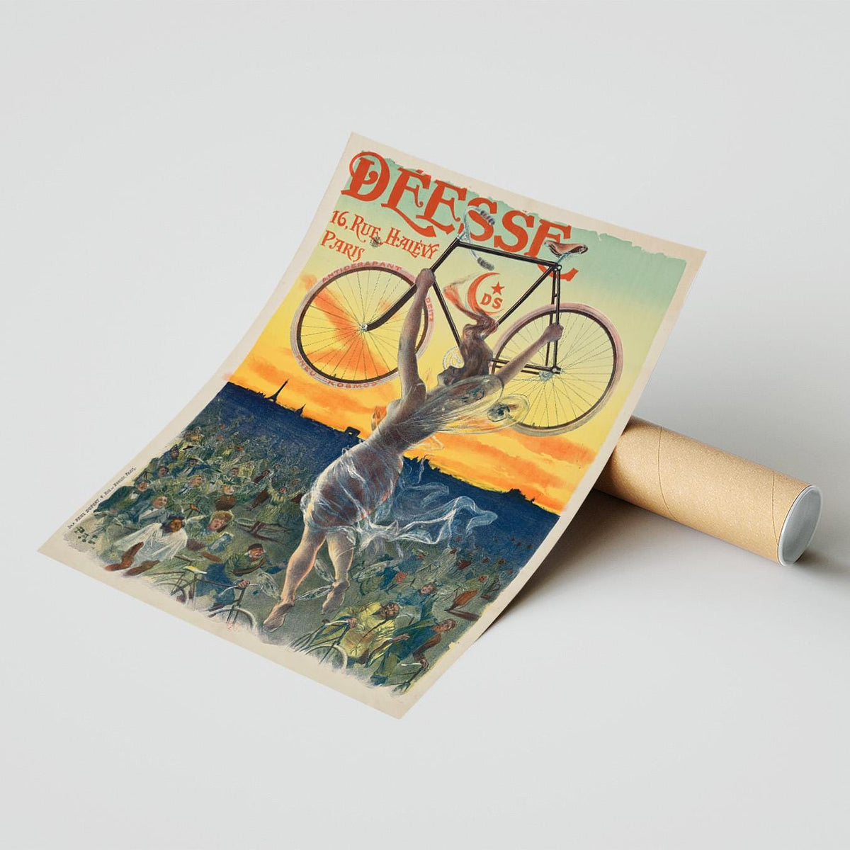 Déesse · 16 rue Halévy · Paris · Fahrrad · Fahrräder, 1890