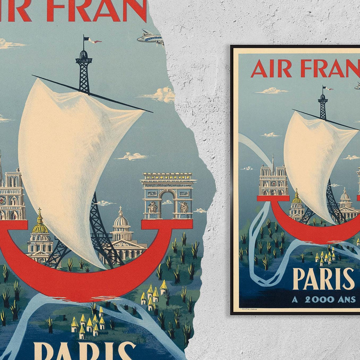 Air France Paris · 2000 Years · 1952