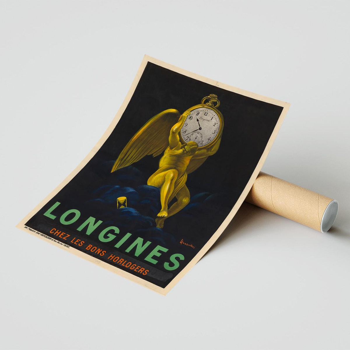 Longines bei den guten Uhrmachern, 1911 · Alte Uhren-Werbeanzeige