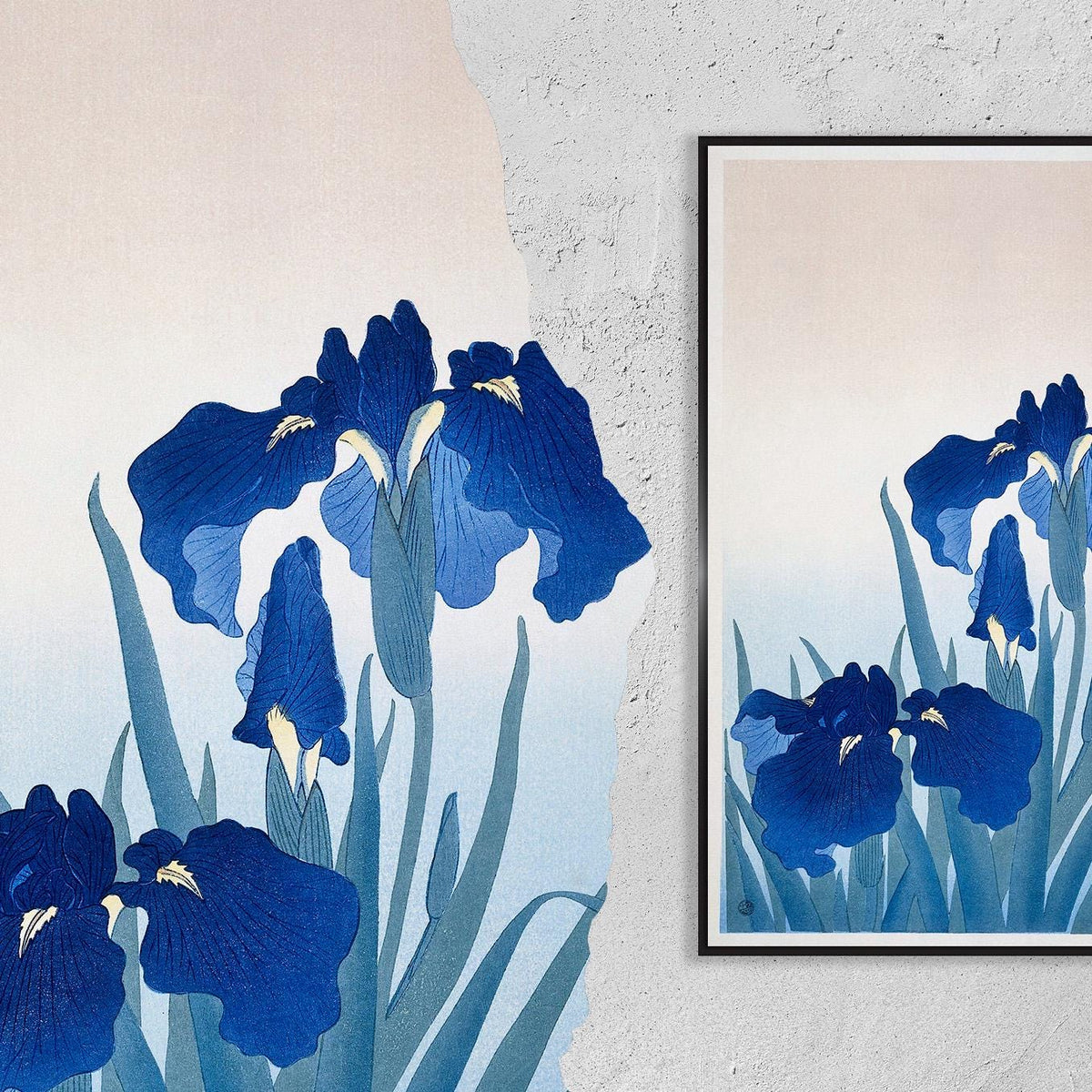 Iris flowers · Ohara Koson · 1926 · Ukiyo-e