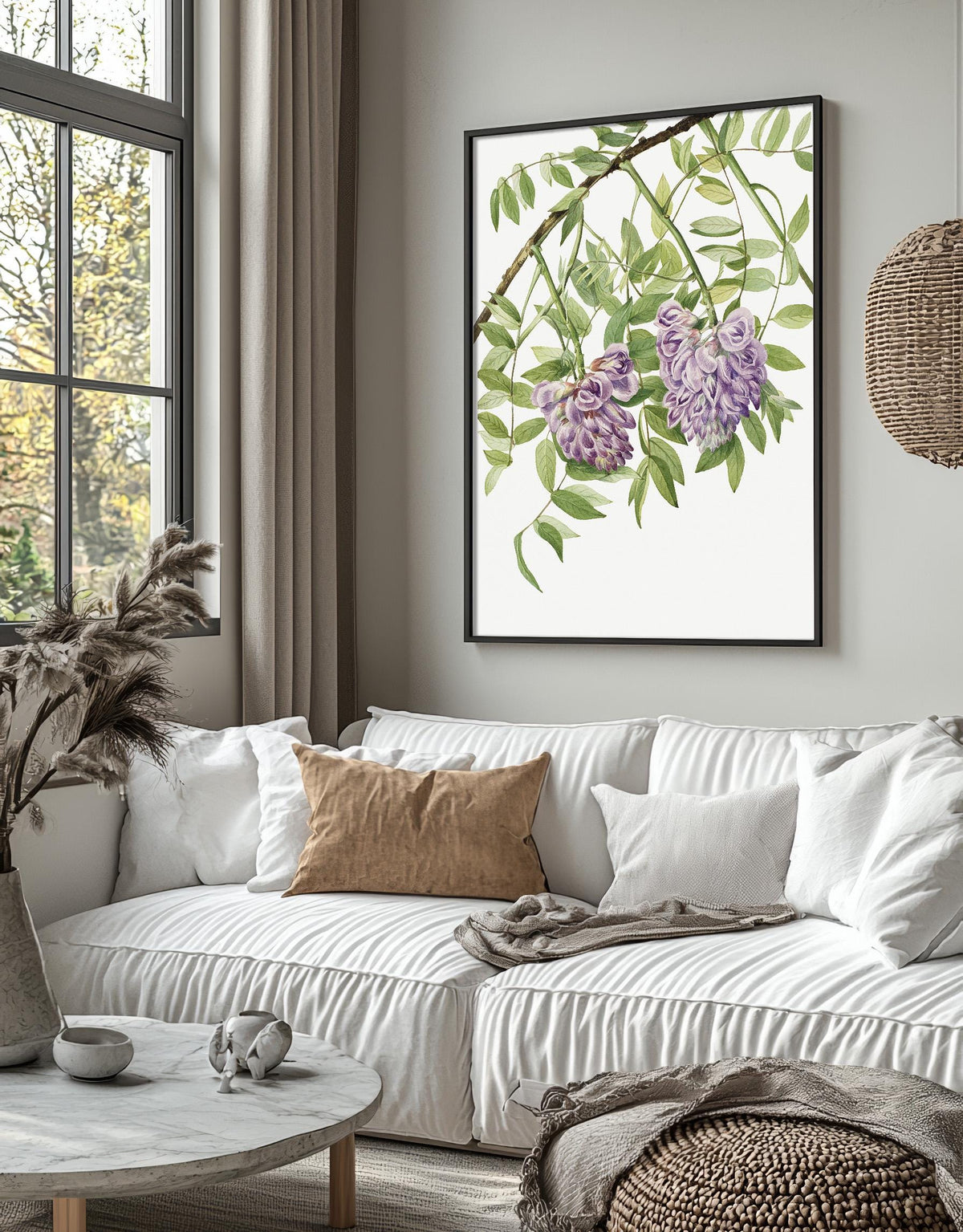 American Wisteria · Kraunhia Frutescens · 1925 · Mary Vaux Walcott