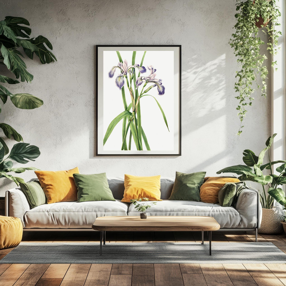 Blueflag Iris · Iris versicolor · 1919 · Mary Vaux Walcott