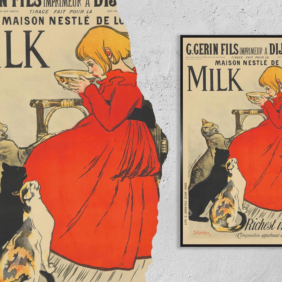 Nestlé’s Swiss Milk · Dijon · 1895