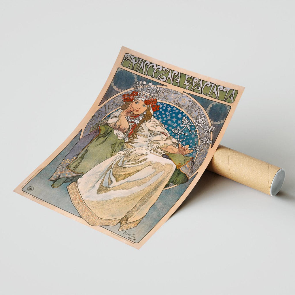 Princezna Hyacinta · Alphonse Mucha · 1911