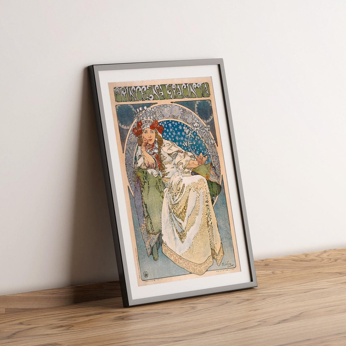 Princezna Hyacinta · Alphonse Mucha · 1911
