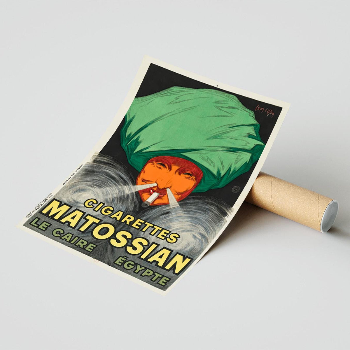 Cigarettes Matossian Le Caire · Ägypten von Jean d'Ylen · 1926