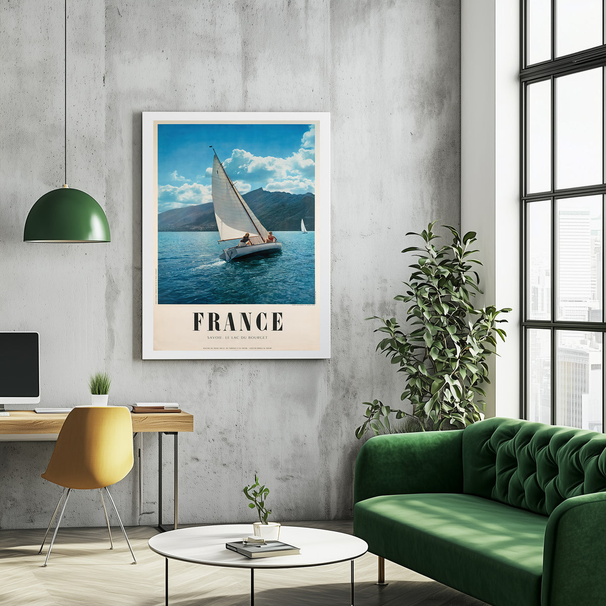 France · Savoie · le Lac du Bourget · Aix-les-Bains · 1958