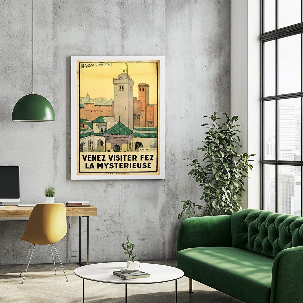 Kommt und besucht Fès, die geheimnisvolle Stadt, Vikar, 1930