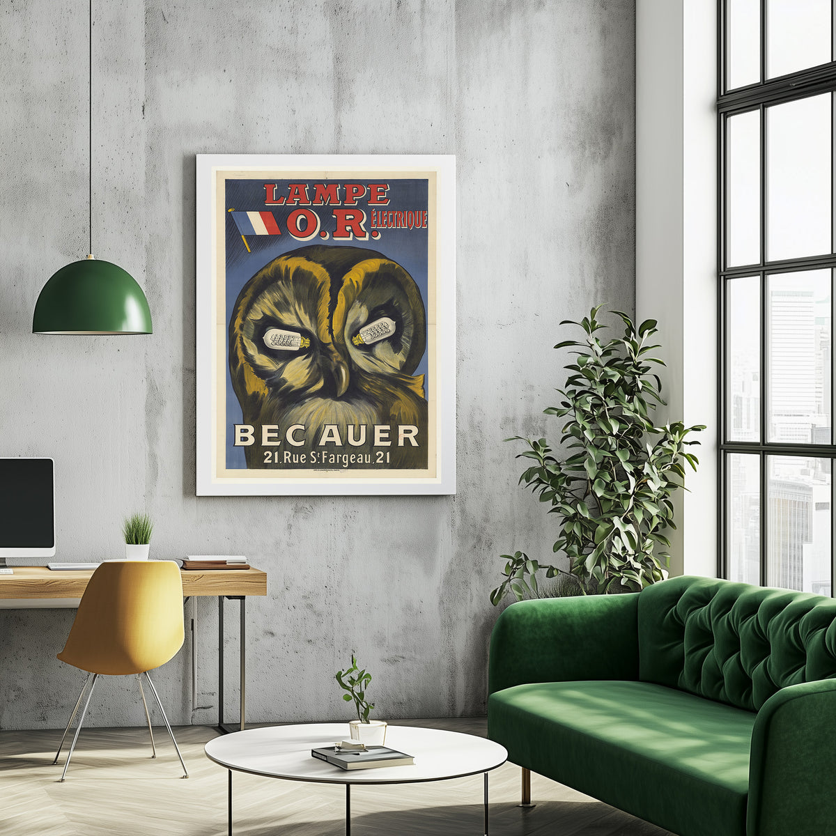 Lampe O.R. Bec Auer · 1913