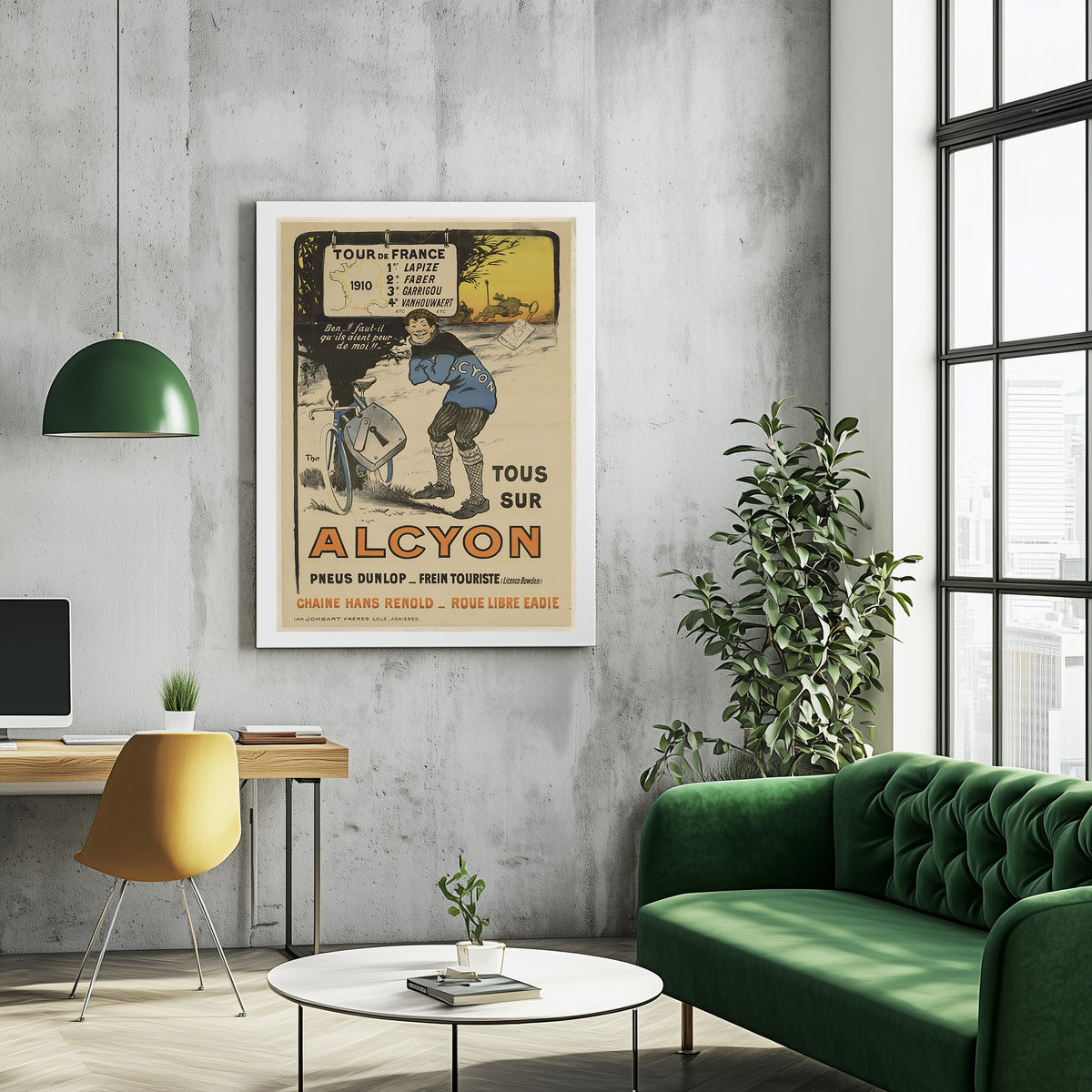 Alcyon Tour de France · 1910 · by Walter Thor