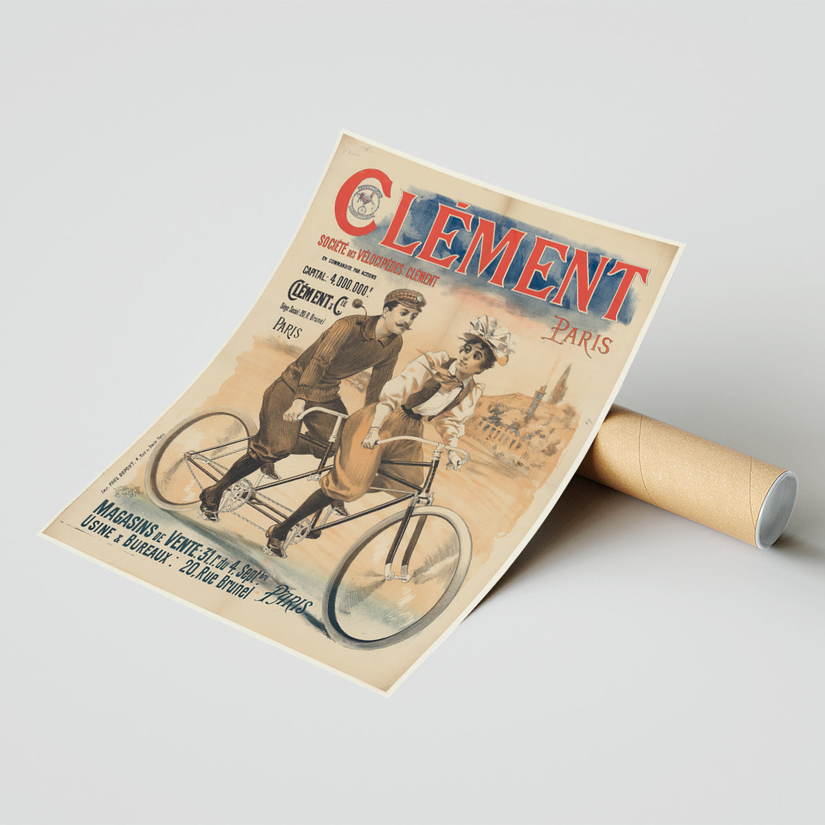Clément Tandem · Bicycle · 1895 by PAL
