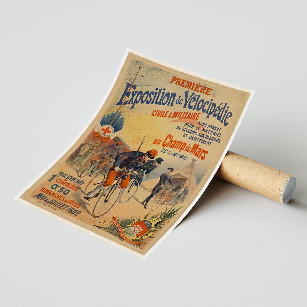 Première Exposition de Vélocipédie · 1892 · by Émile Clouet