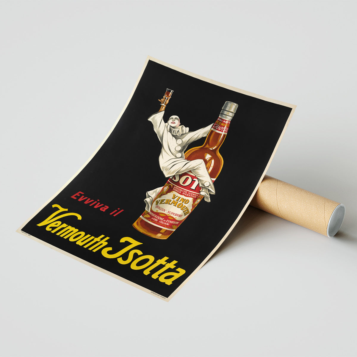 Evviva il Vermouth Jsotta · Reno · 1930 · Pierrot