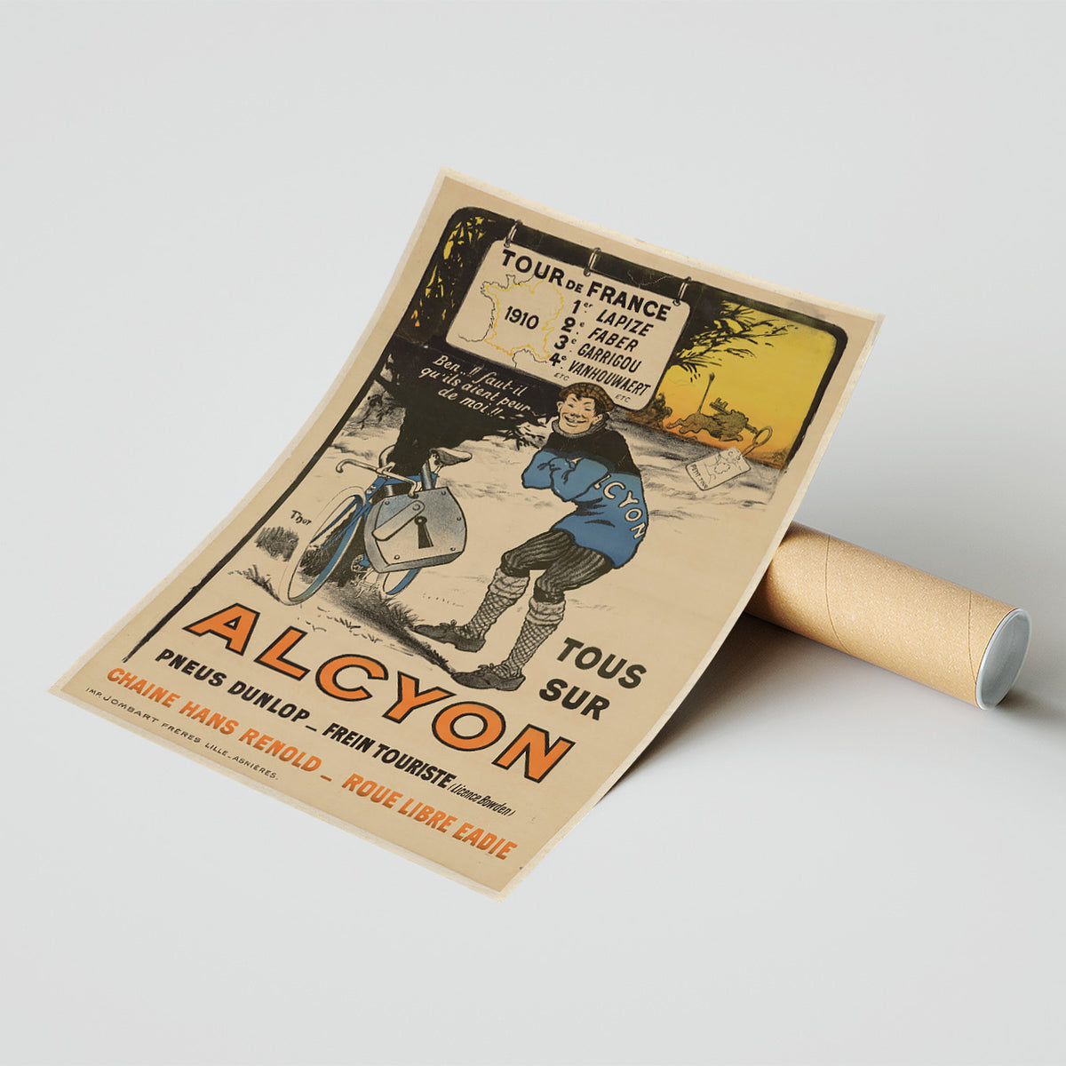 Alcyon Tour de France · 1910 · by Walter Thor