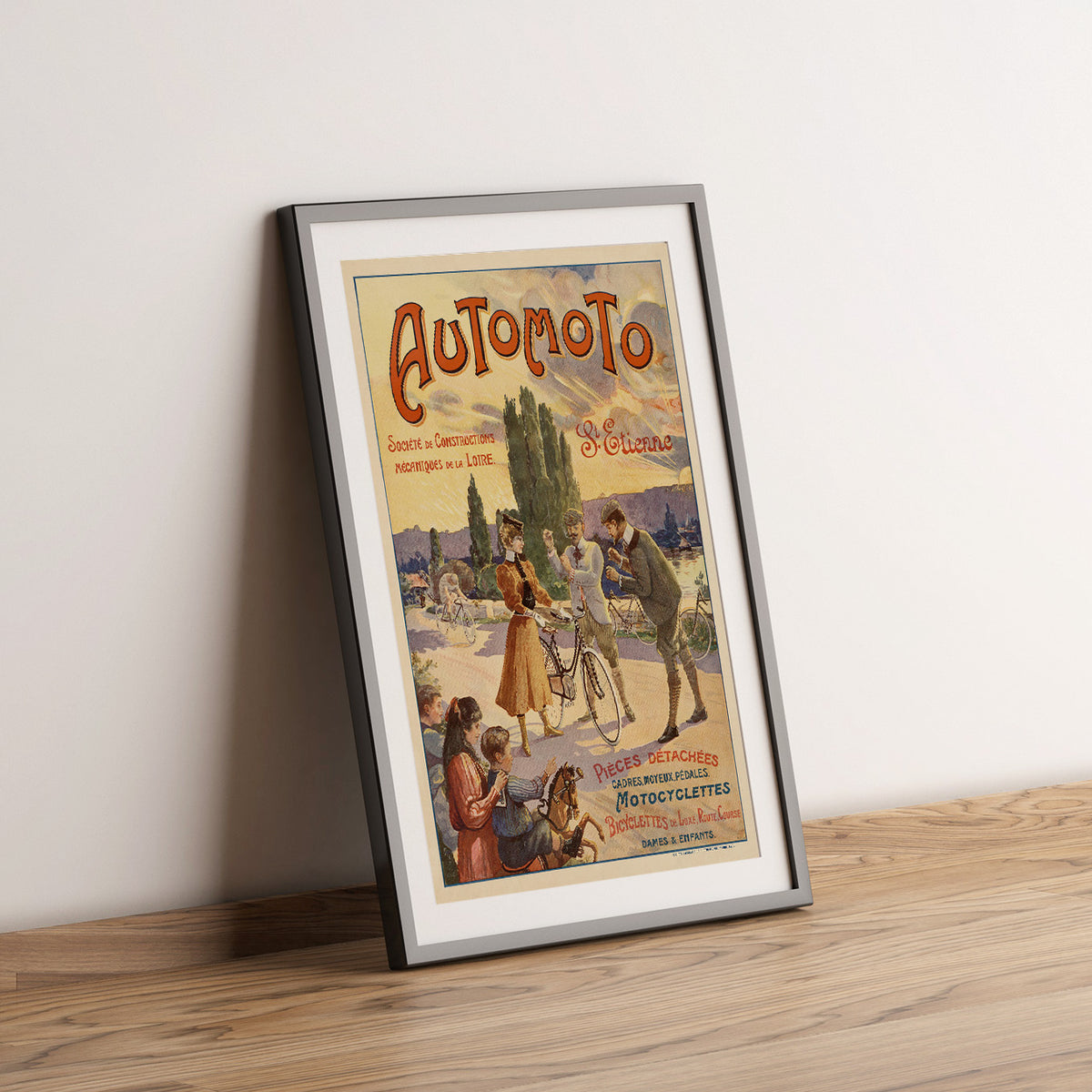 Automoto · Bicycles · 1905 by Eugène Villon