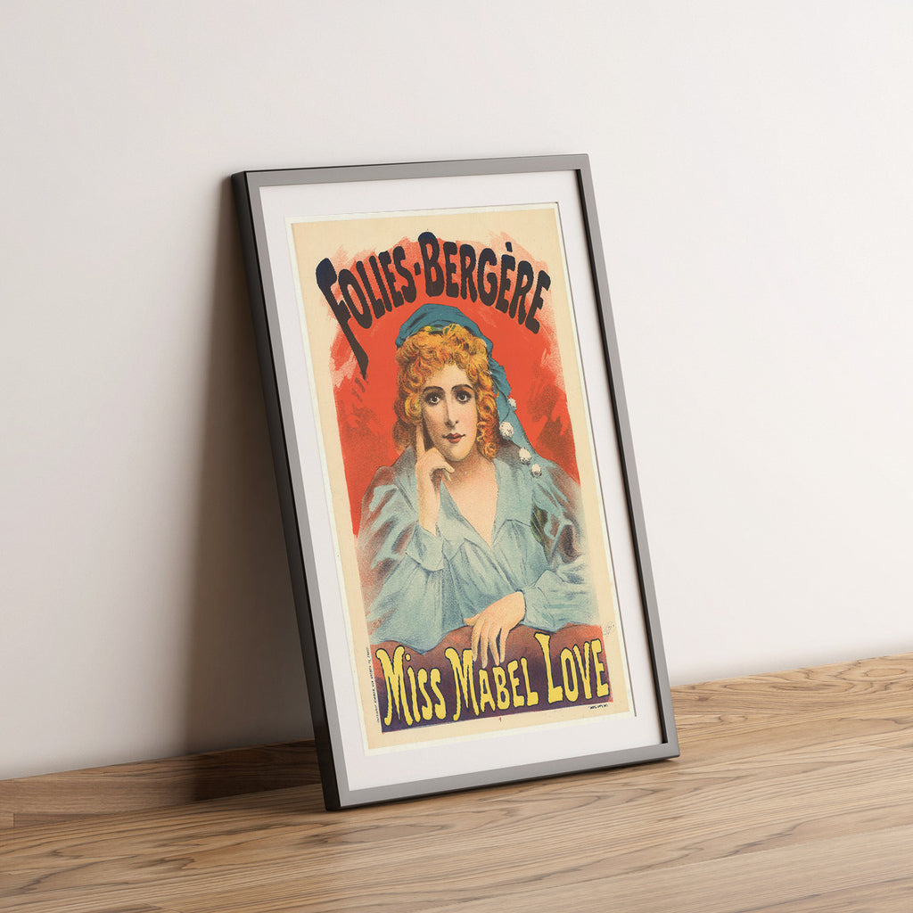Folies Bergère · Miss Mabel · Love · 1895 by Lucien Baylac