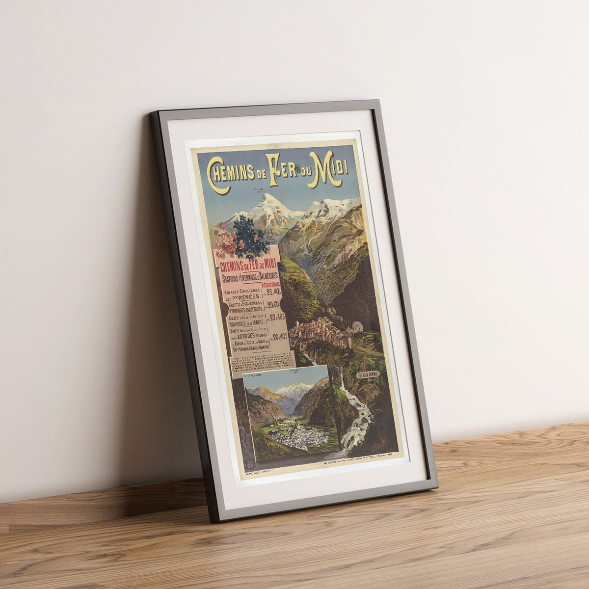 Chemins de Fer du Midi · Pyrénées · 1900 · by Hugo d’Alési