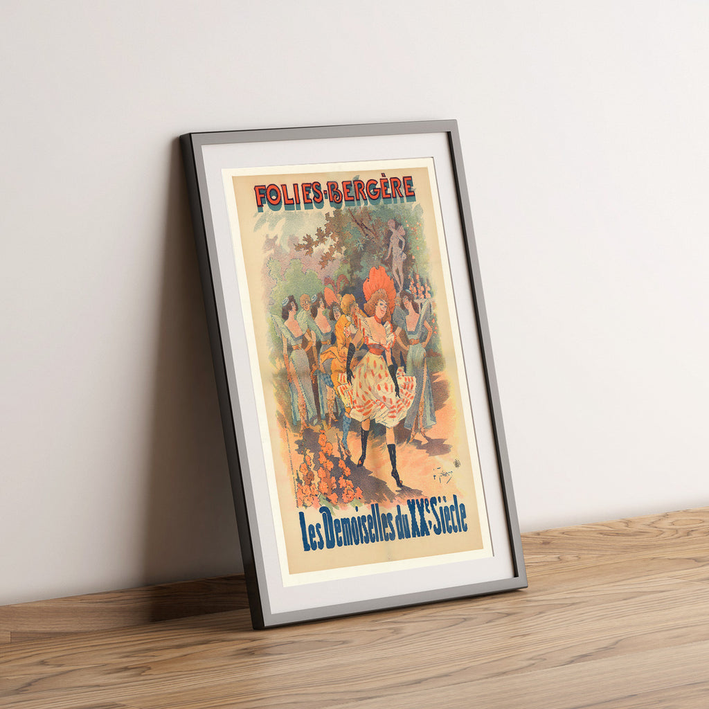 Folies Bergère Les Demoiselles · 1900 · by Louis Trianon