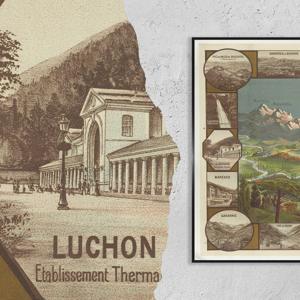 Les Pyrénées · by Boudon · 1910