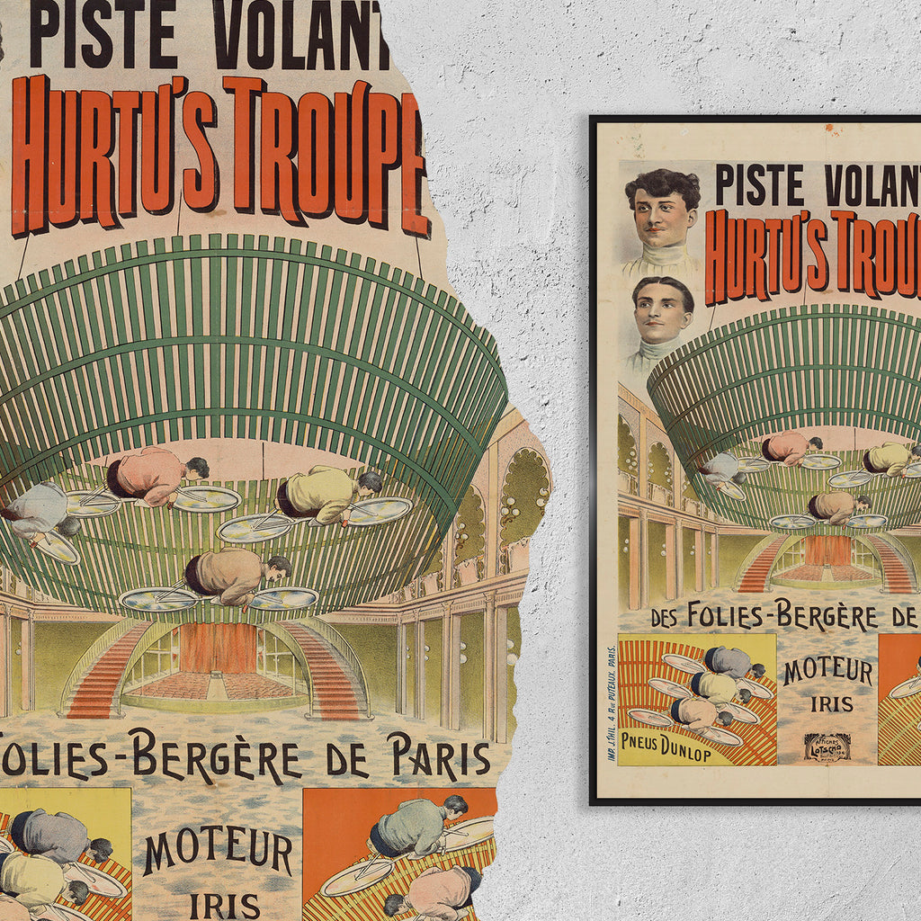 Hurtu’s Troupe Piste Volante · 1904