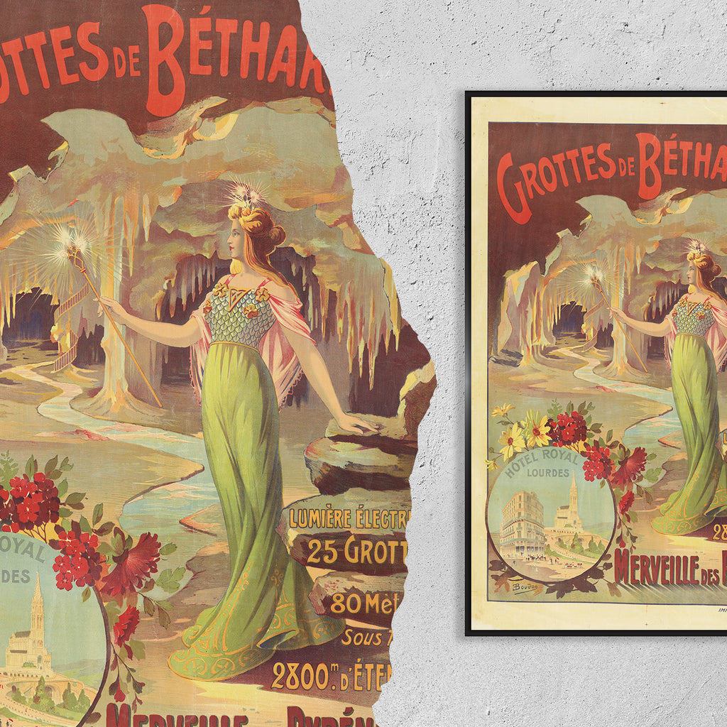Grottes de Bétharram · 1910 · by Boudon